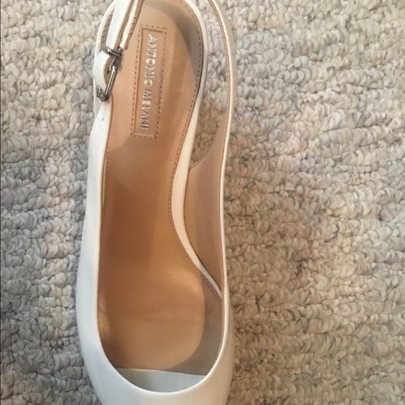 Antonio melani white patent leather espadrilles - Picture 3 of 3